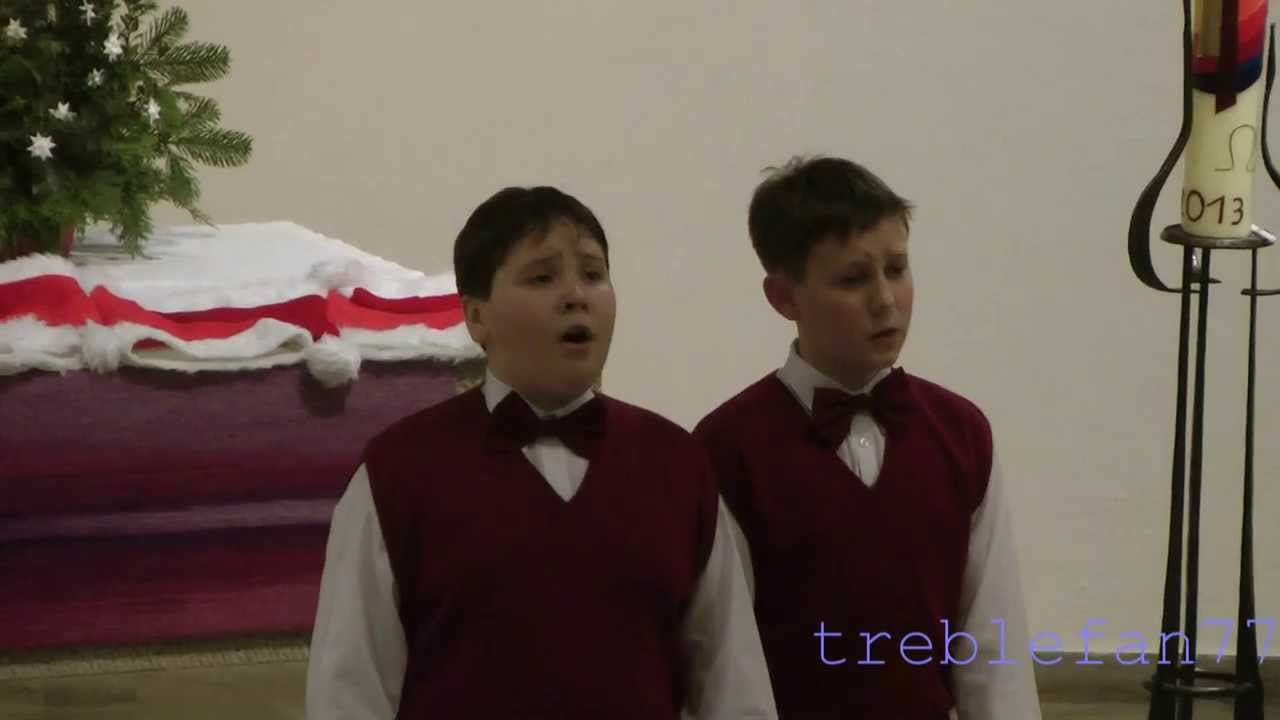 Boys&acute;Choir DUBNA from Moscow (December 7, 2013)  Однозвучно гремит колокольчик