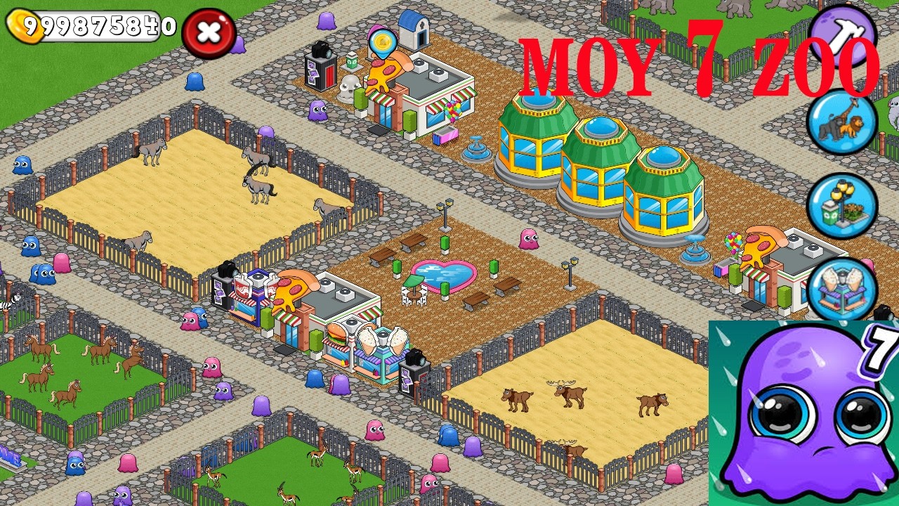 Moy 7 zoo I made a zoo in moy 7