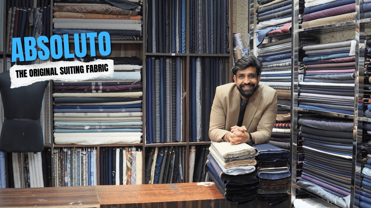 Absoluto Suiting Fabric | Premium Original Men’s Wear Fabrics