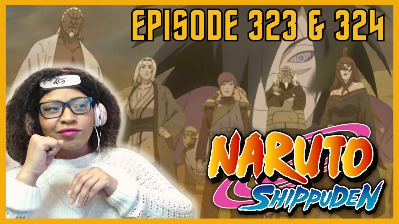 THE KAGE STRIKE BACK! FIRST TIME WATCHING NARUTO SHIPPUDEN EPISODE 323&324!
