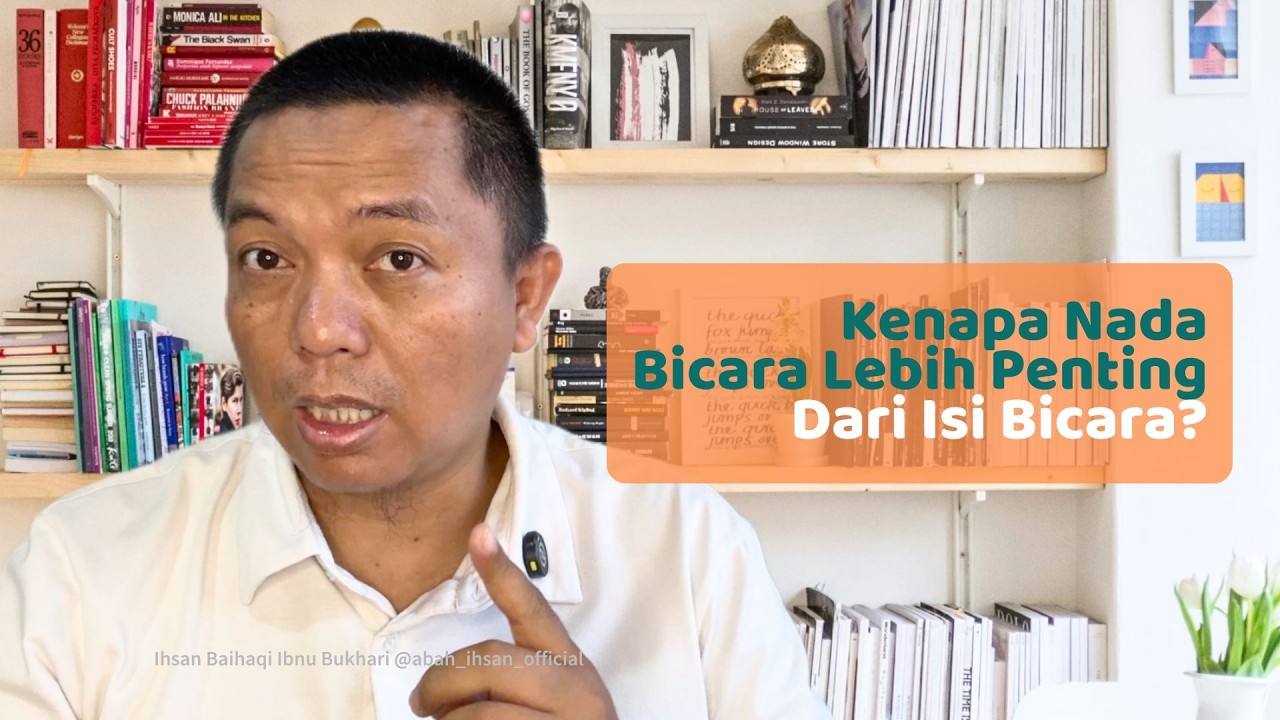 Mungkin yang Perlu Diubah Bukan Kalimatnya, Tapi Nadanya