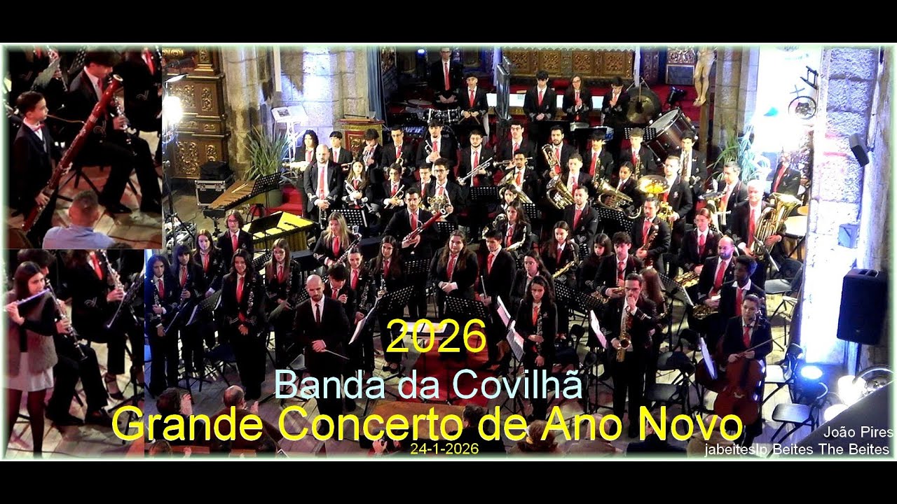 Concerto de Ano Novo, Banda da Covilhã, 24-1-2026