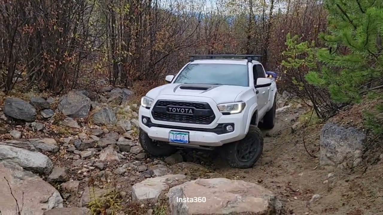 Exploring the Gillard Forest Service road area, Kelowna BC #Samsung #Toyota #Tacoma #offroad #4wdabc