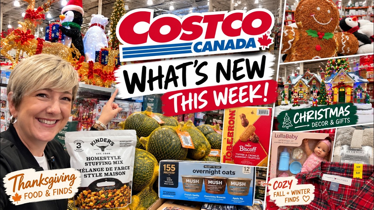 ЧТО НОВОГО В COSTCO CANADA! 🎄 Рождество 2026, идеи подарков и находки к Дню благодарения