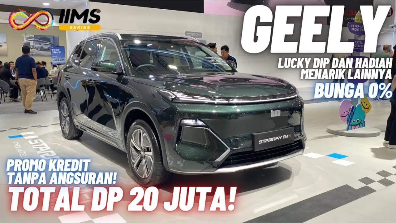 Awal Tahun Geely Turun Bunga di IIMS 2026⁉️Review Geely Starray EM-i EX2 EX5 009