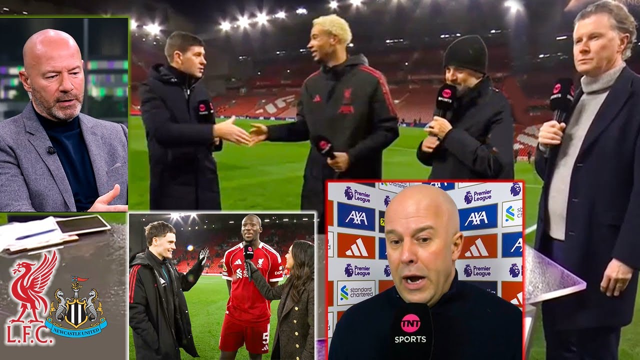 Liverpool vs Newcastle 4-1 Ekitike on fire 🔥 Slot brilliance shines 🤯 Gerrard insane reaction