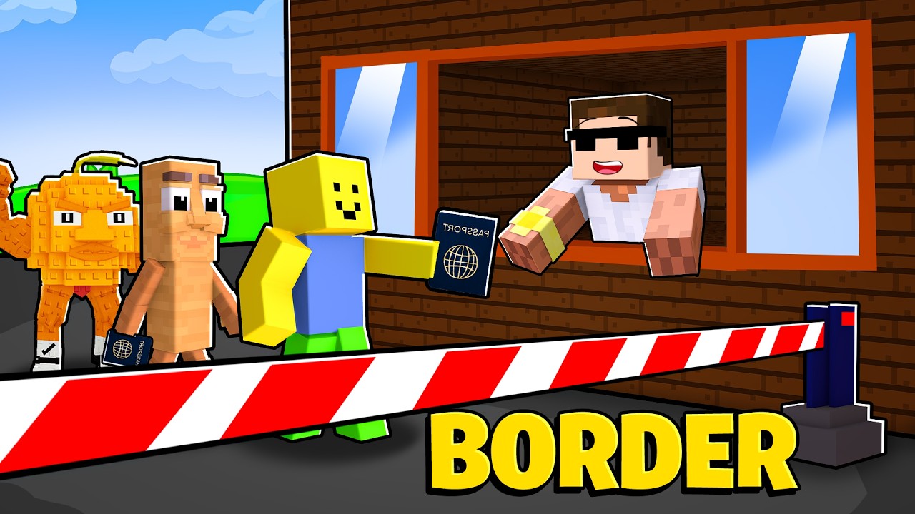 My First Day as Border Police in Roblox..!!