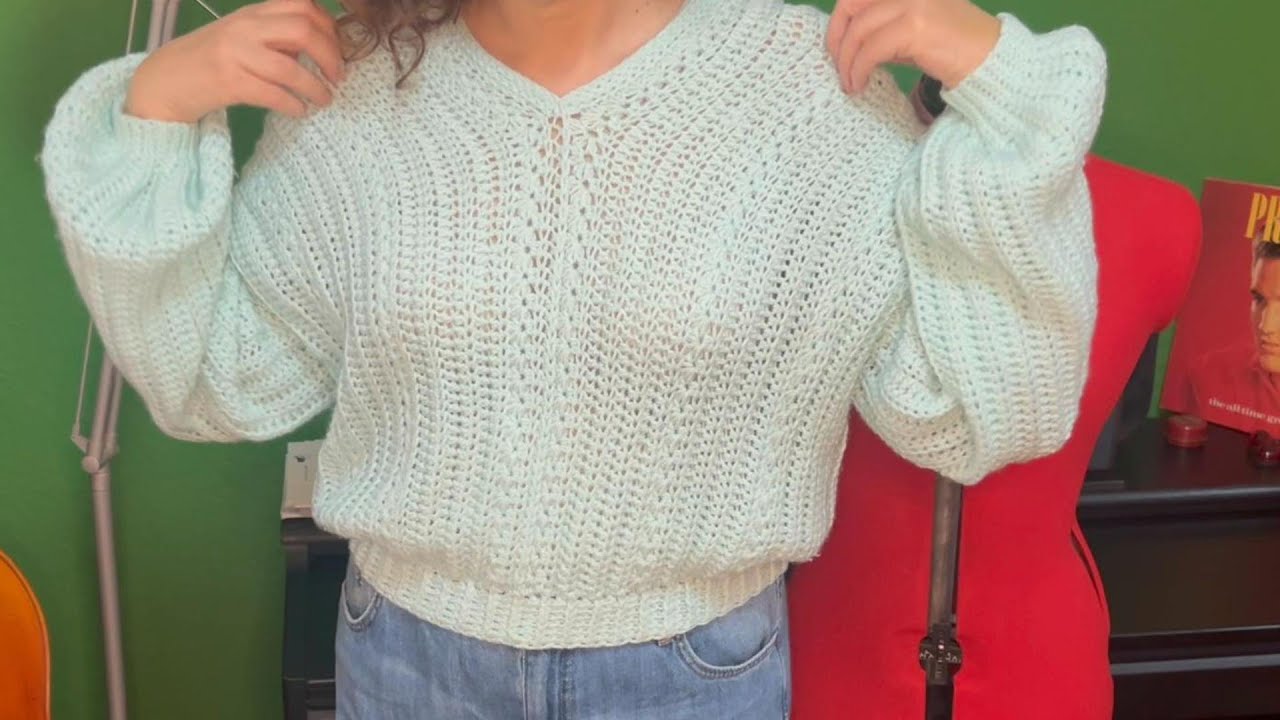 JERSEY crochet | TUTORIAL COMPLETO