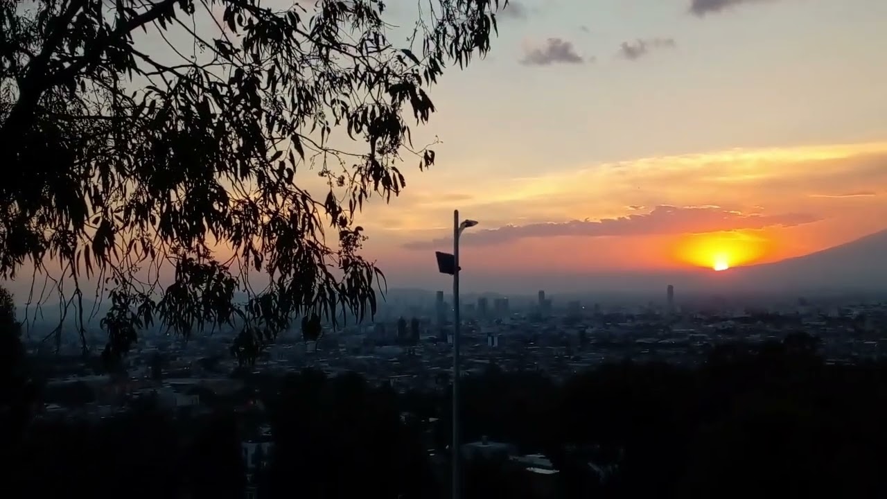 Bonito atardecer desdé mi bella ciudad de puebla #atardeceres #hermosomomento 