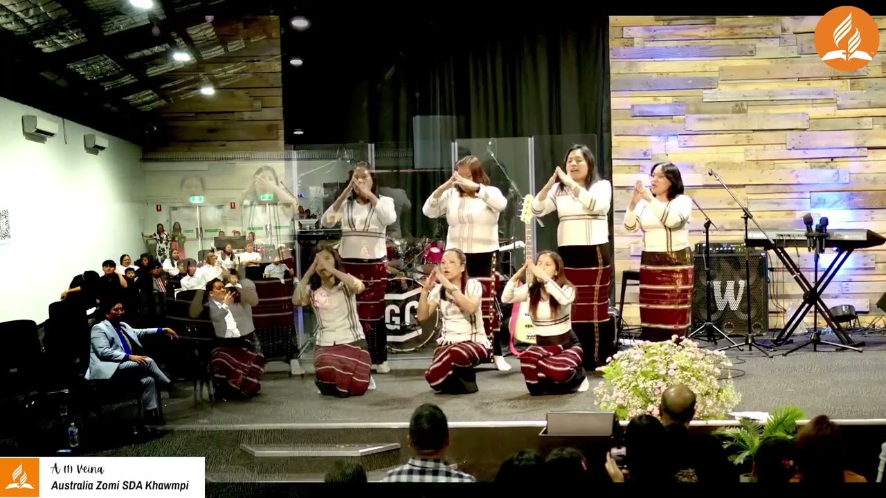 A NOP IN NUAM PEN - NL Kap & Muannu | Zomi SDA Church, Melbourne Nupi te Action song