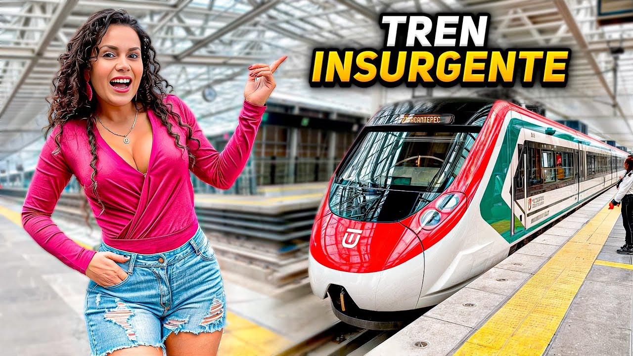 Tren EL INSURGENTE! De Santa Fé a Toluca por POCO DINERO!! 😱 vale la pena??