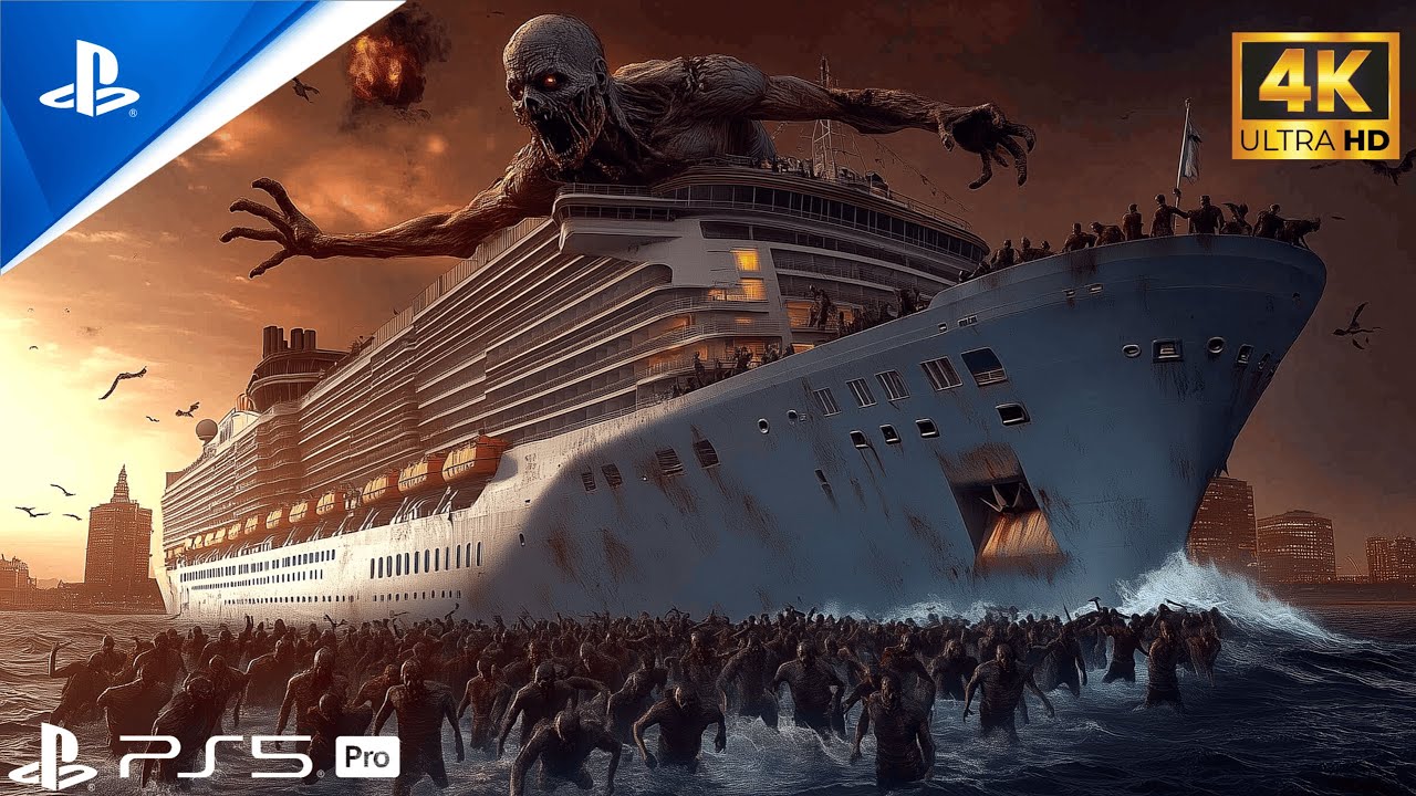 (PS5) Horror Of Cruise Ship Zombie Apocalypse || Immersive Realistic ULTRA Graphics (4K 60FPS HDR)
