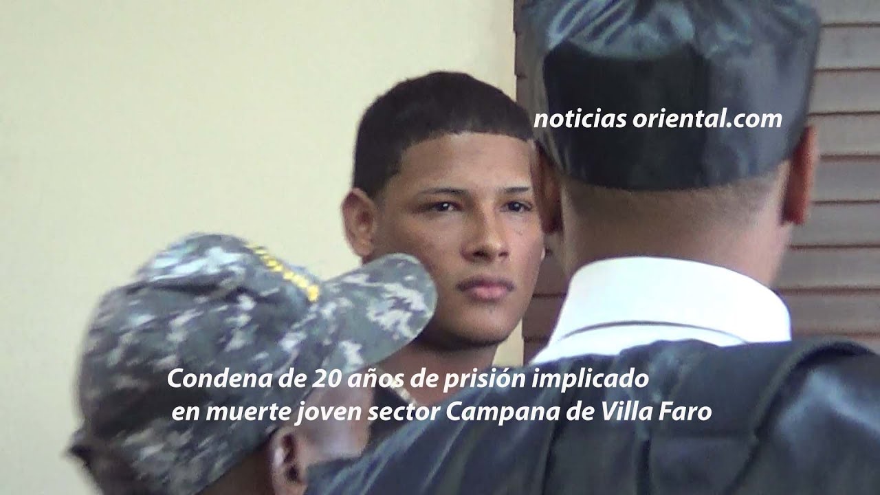 Condena de 20 años de prisión implicado en muerte joven sector Campana de Villa Faro