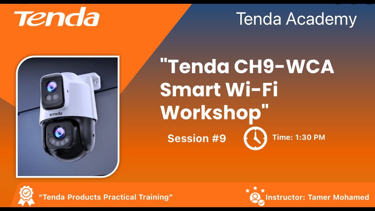 Tenda CH9-WCA Smart Wi-Fi Workshop