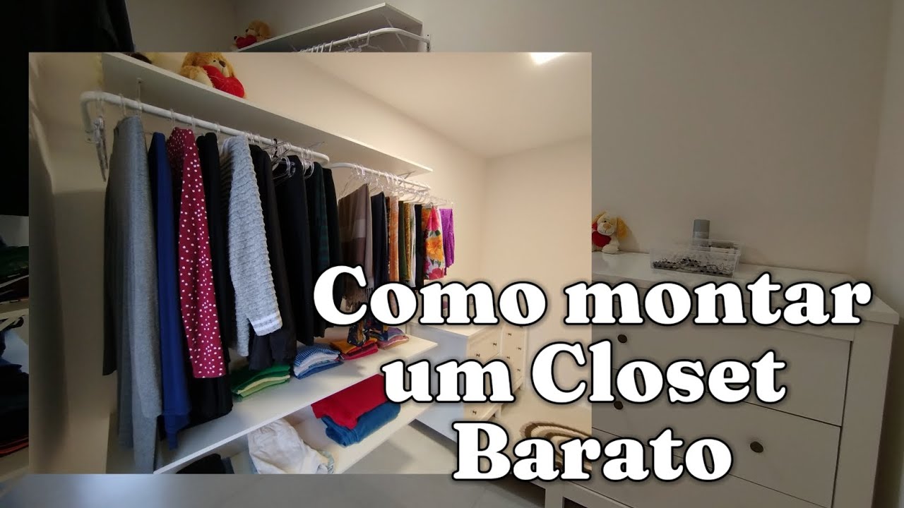 Tou pelo closet Barato, durável, minimalista com menos de 350,00