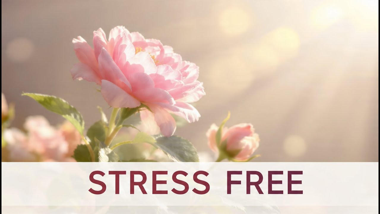 Relaxing Piano Music with Beautiful Flowers 🌸 Deep Sleep, Stress Relief & Peaceful Nature Ambience