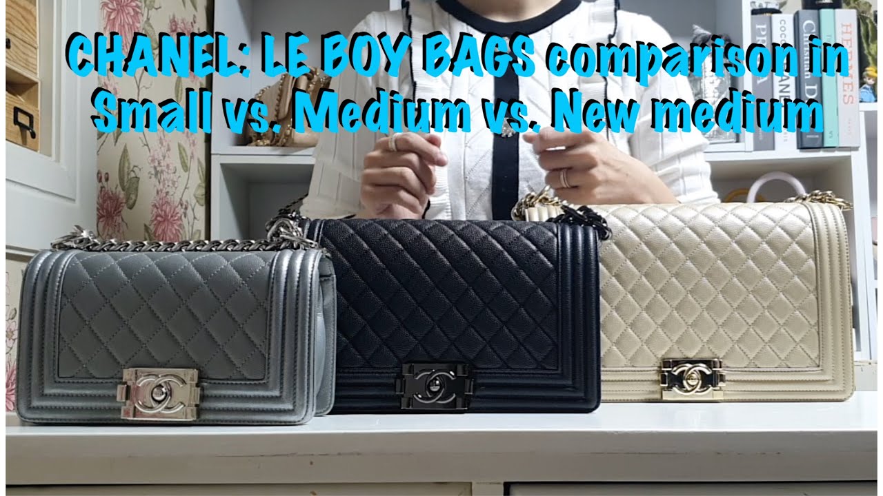 | CHANEL |Сравнение| Сумки для мальчиков | Маленькие, средние и новые средние