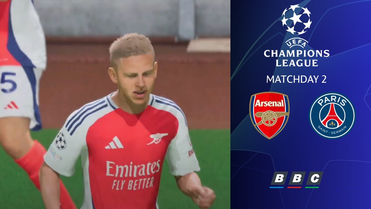 UEFA Champions League Format Matchday 2 on BBC