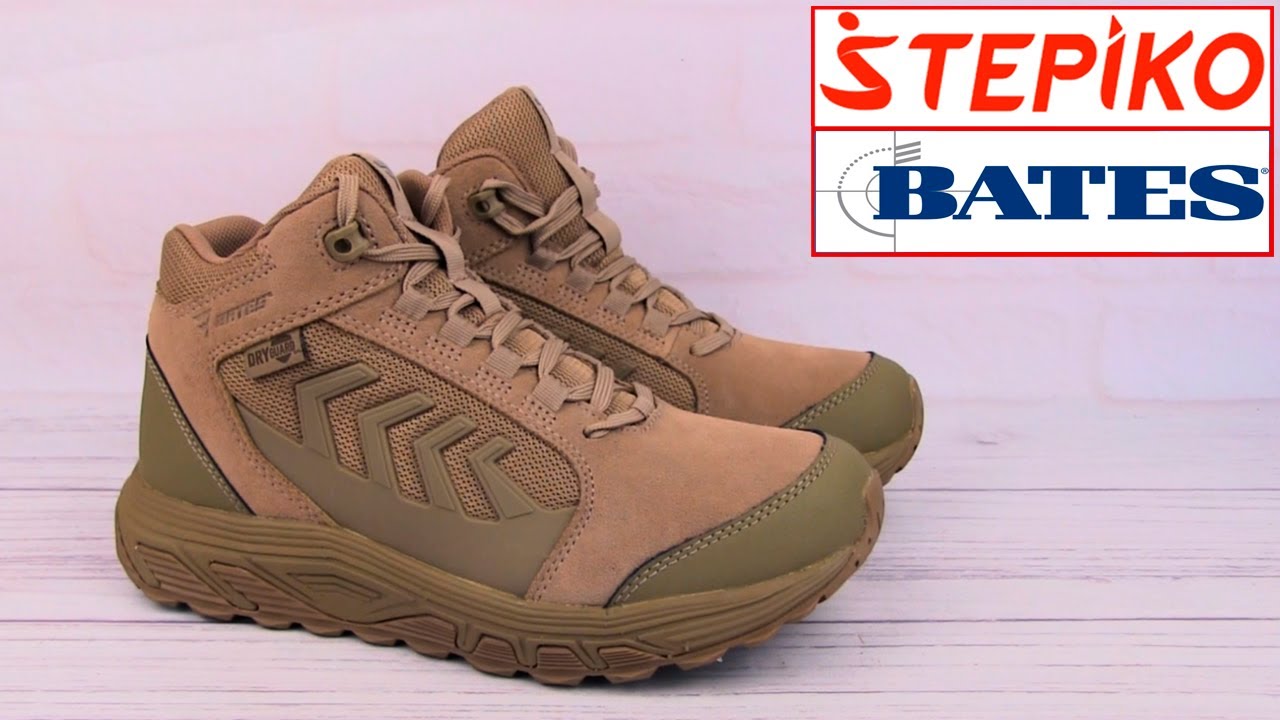 Чоловічі тактичні берці Bates Rush Shield Mid E01045. Видео обзор от www.stepiko.com