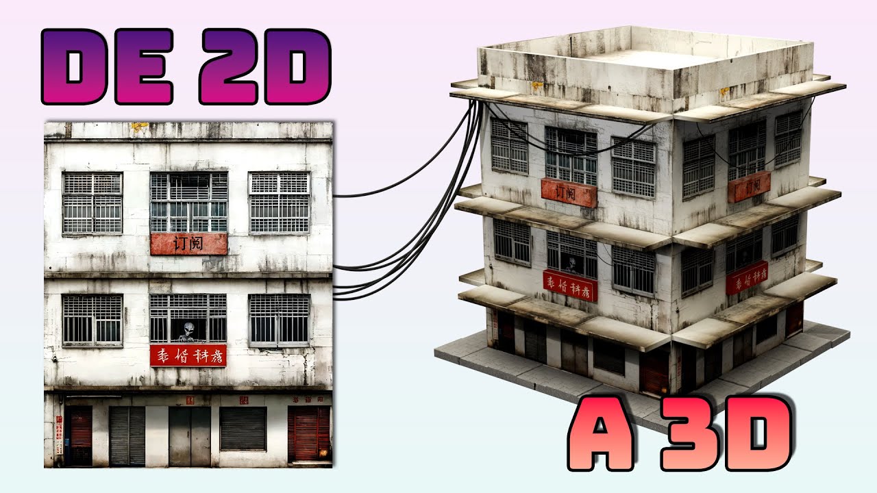 👽 De Imagen 2D a Modelado 3D en Blender👽~ [V1]