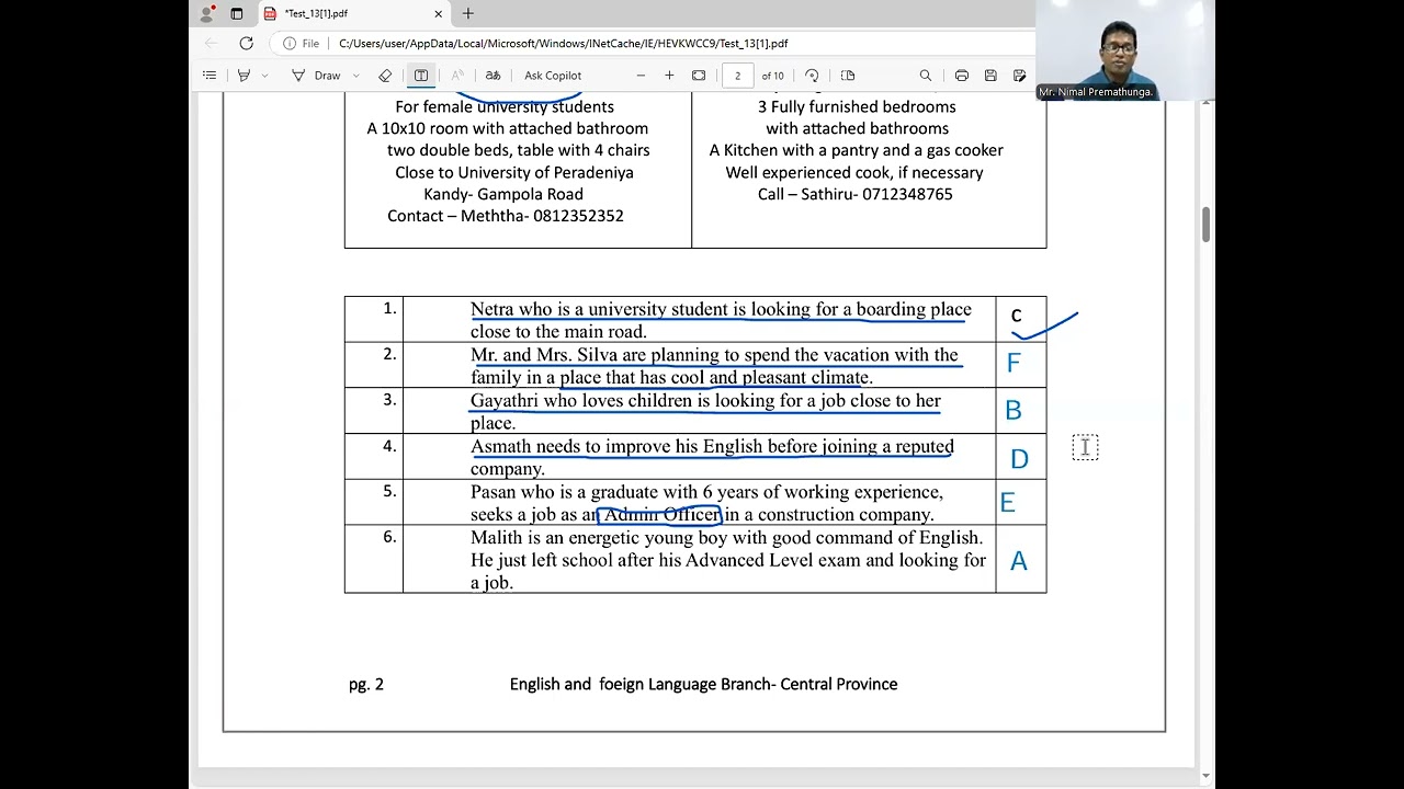 OL Target Questions 13