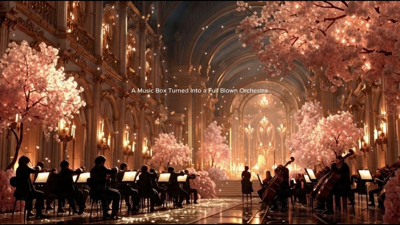 【Melody Chime Box】A Music Box Turned Into a Full Blown Orchestra | Soothing Melodies #musicbox #bgm