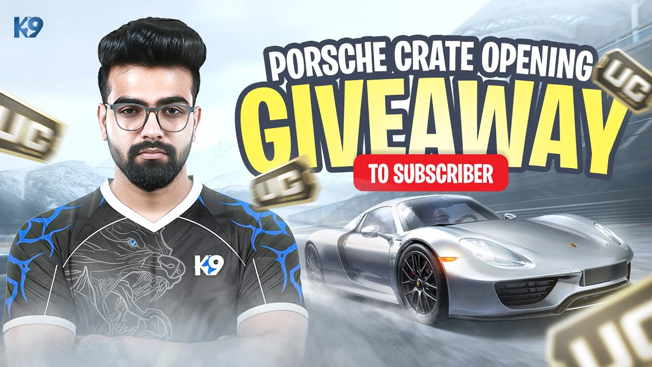 50,000 UC Porche Opening & Giveaway | Omegaaaa | BGMI