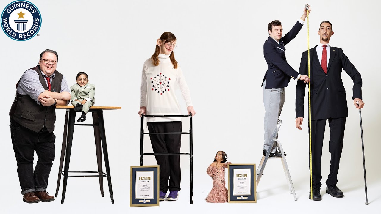 TALLEST and SMALLEST go 'Head-to-Head' | Guinness World Records