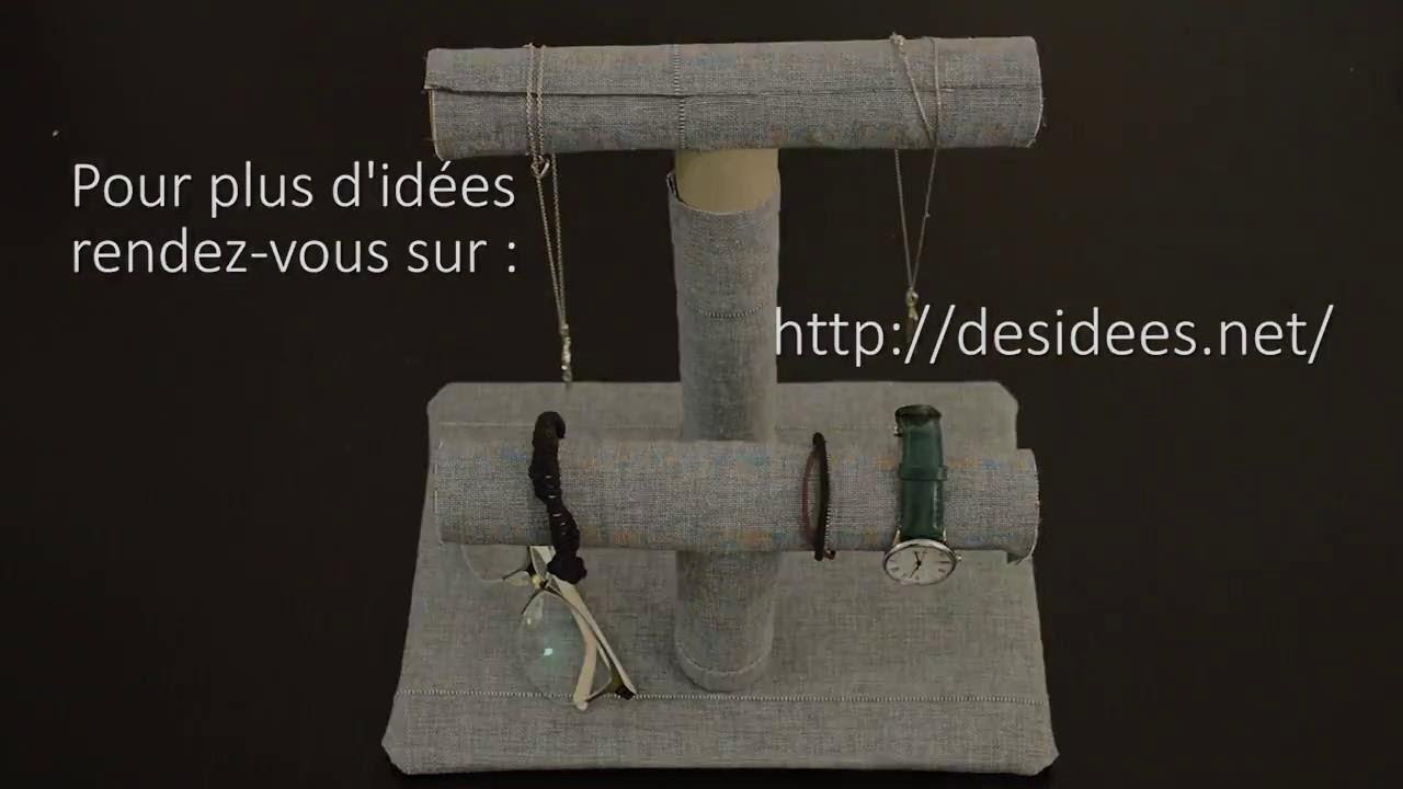 Bricolaje: haz un porta joyas original con rollos de papel toalla