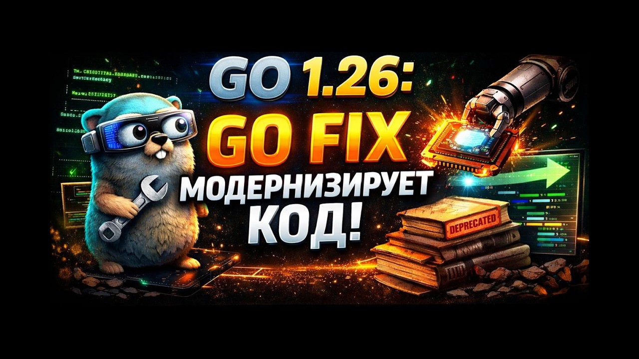 Golang 1.26 теперь язык САМ ФИКСИТ КОД! Как работает go fix #golang #go #голанг