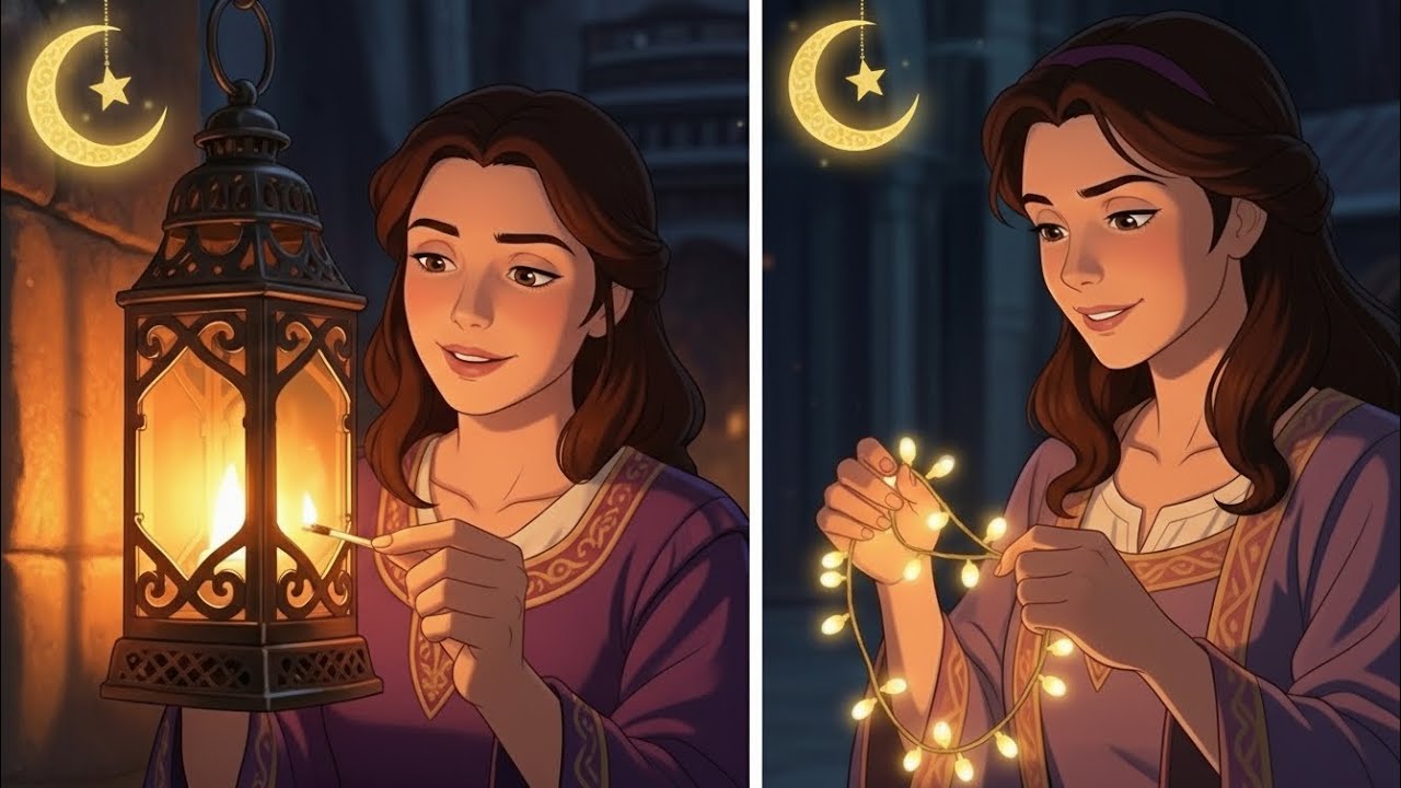 عالم جيبلى علقنا زينة رمضان واستعدينا بفلوج رائع وكل عام وانتم بخير 