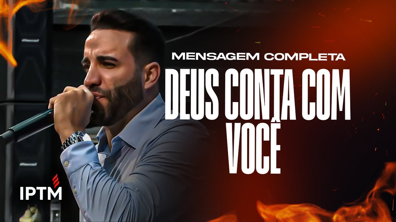 MENSAGEM COMPLETA:  Deus Conta Com Você - Pr Leonardo Sale