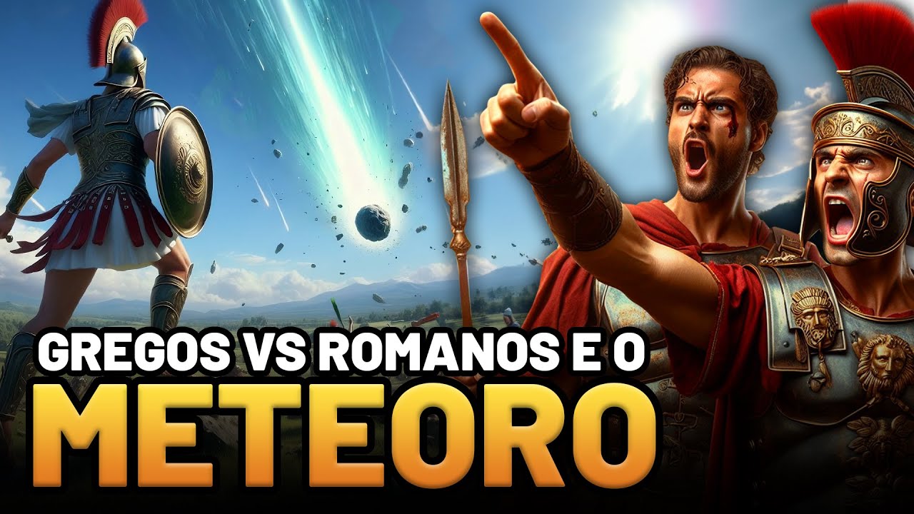 GREGOS VS ROMANOS E O METEORO QUE CAIU NA BATALHA
