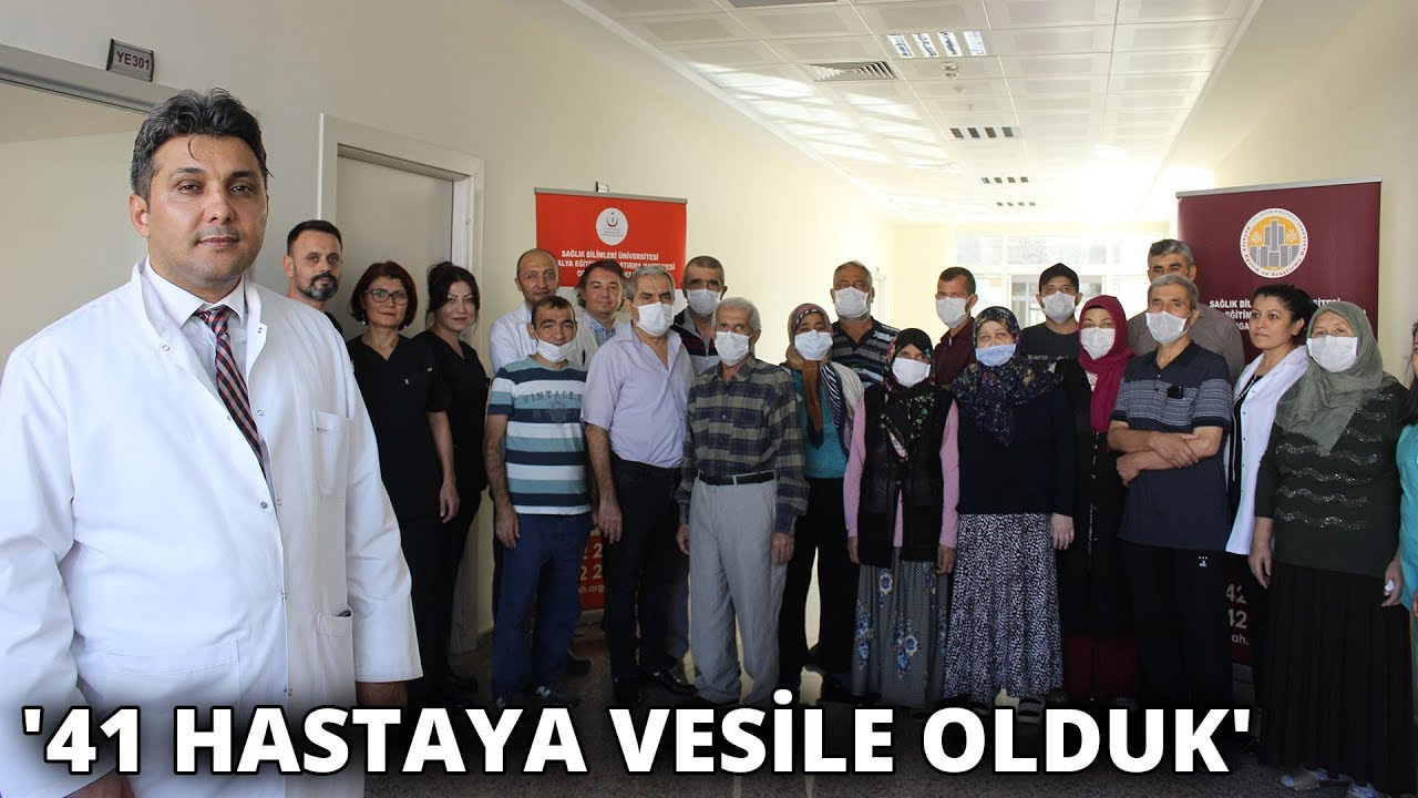 Gün ışığı görmeden 14 gün organ nakli yaptılar... '41 hastaya vesile olduk'