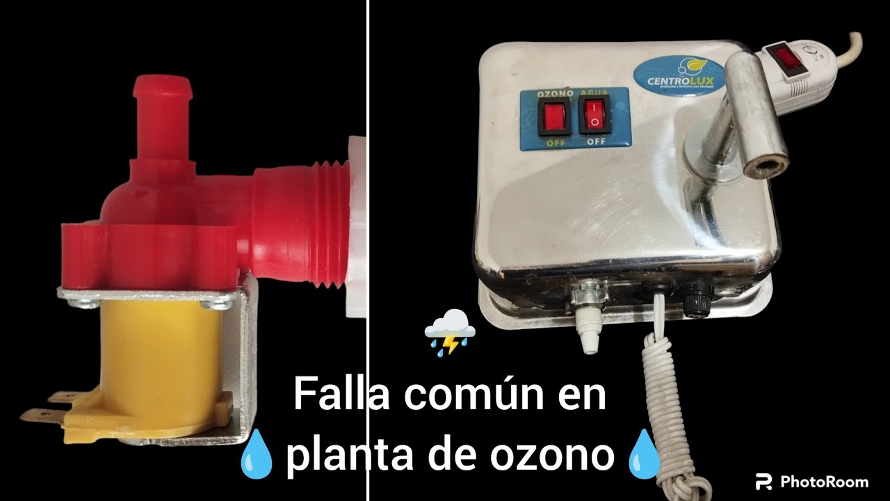 Falla VÁLVULA SELENOIDE en planta de ozono💧