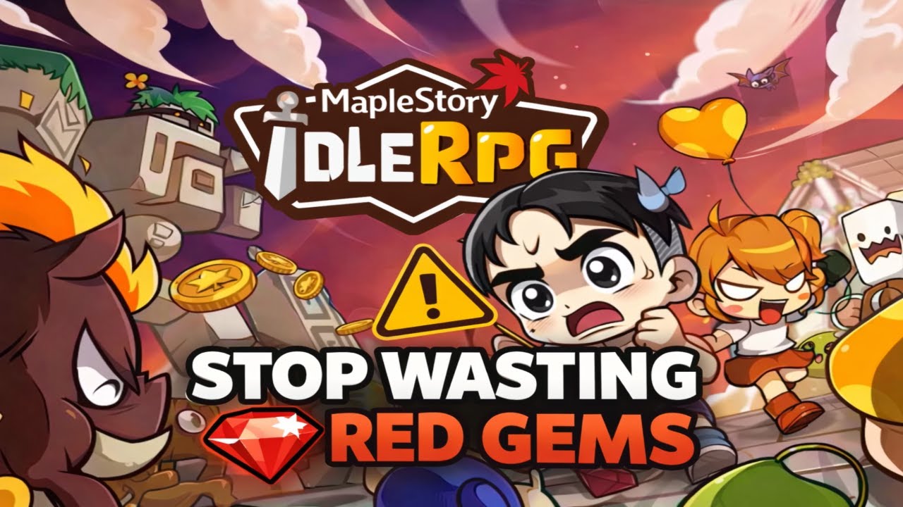 MapleStory Idle - Full Red Gems Guide 2026