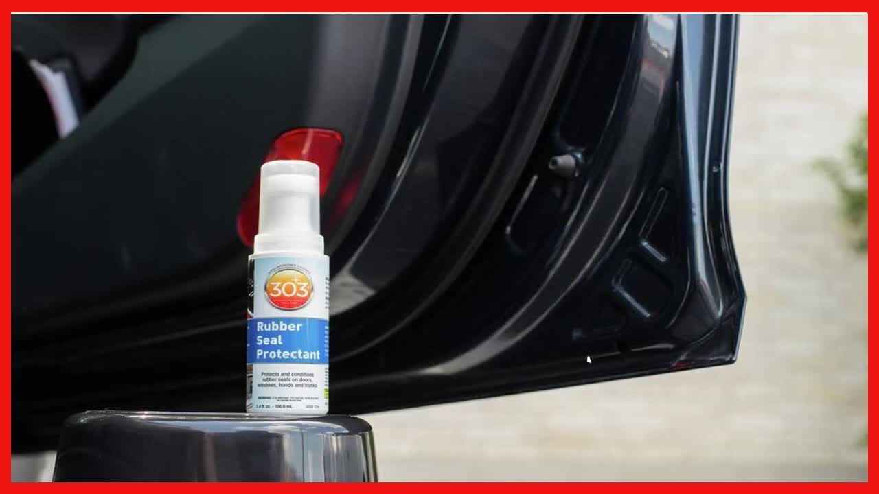 303 Rubber Seal Protectant - Protects And Conditions Rubber Seals On Doors, Windows, Hoods