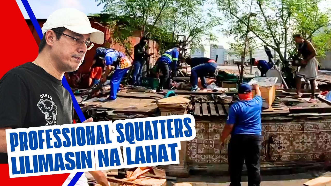 PROFESSIONAL SQUATTERS, ISA-ISAHIN NA SA MAYNILA