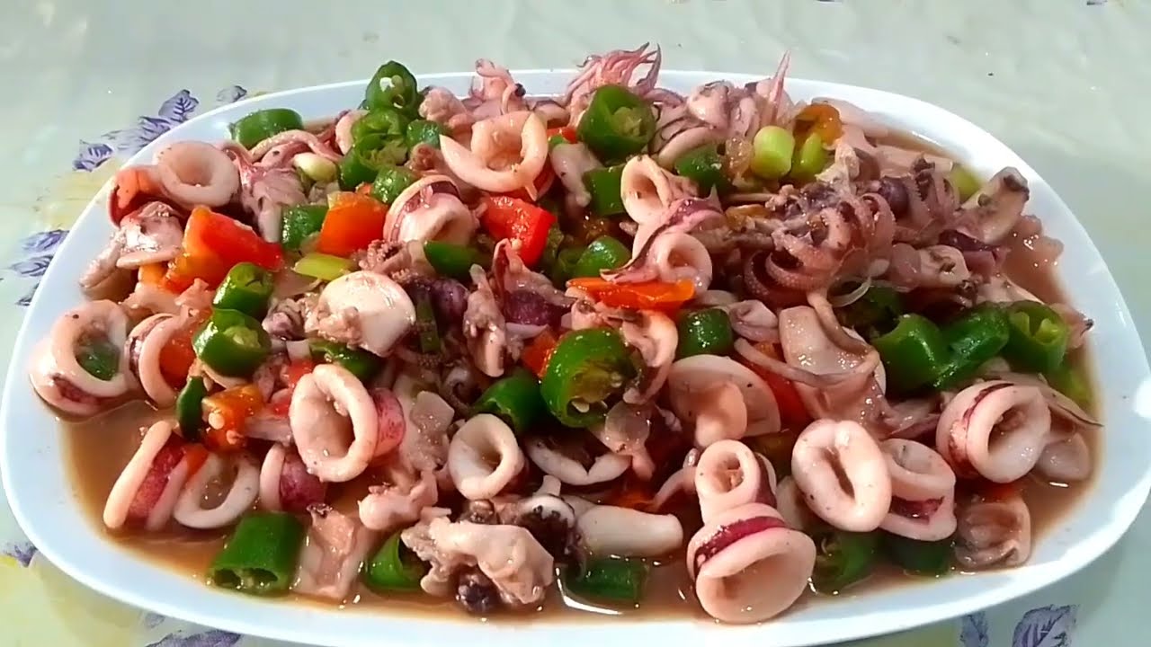 Resep Cumi Tumis Basah Rumahan || Tips Masak Cumi Agar Tidak Alot