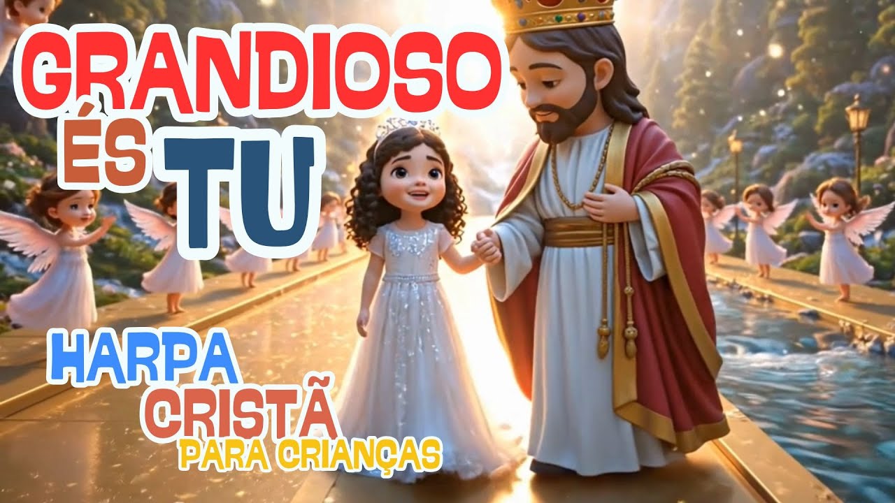 Grandioso És Tu | Hino da Harpa Cristã | Música Infantil Cristã | Grande é o Senhor