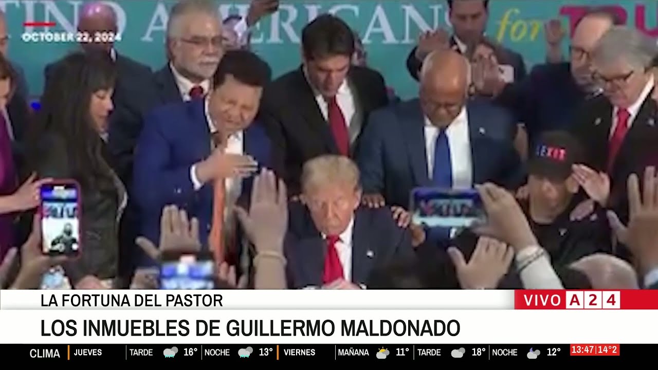 ¿QUIÉN ES GUILLERMO MALDONADO?, EL PASTOR QUE ORÓ POR DONALD TRUMP