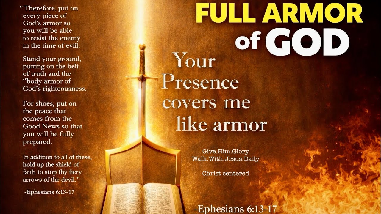 ♥️📖Ephesians 6:10-18 🕊️💗👑✝️ #fullarmorofGod #spiritualwarfare #walkbyfaith #faithoverfear #Jesus👑