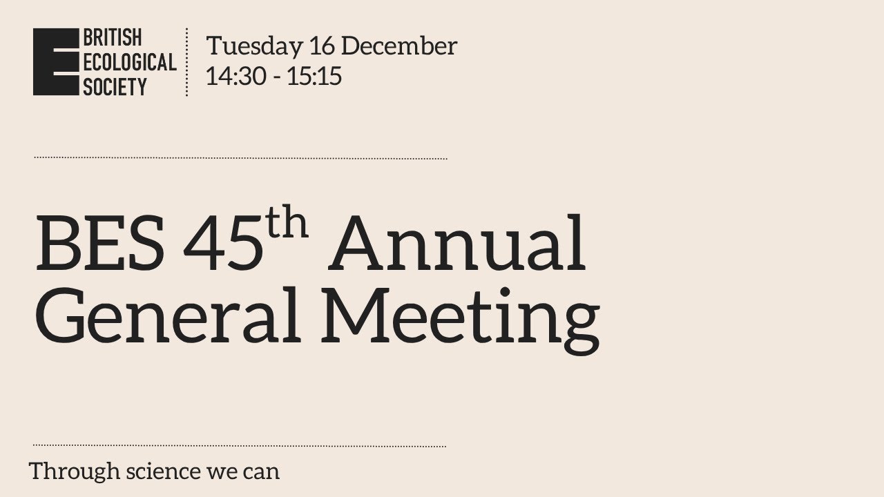 BES 45th Annual General Meeting