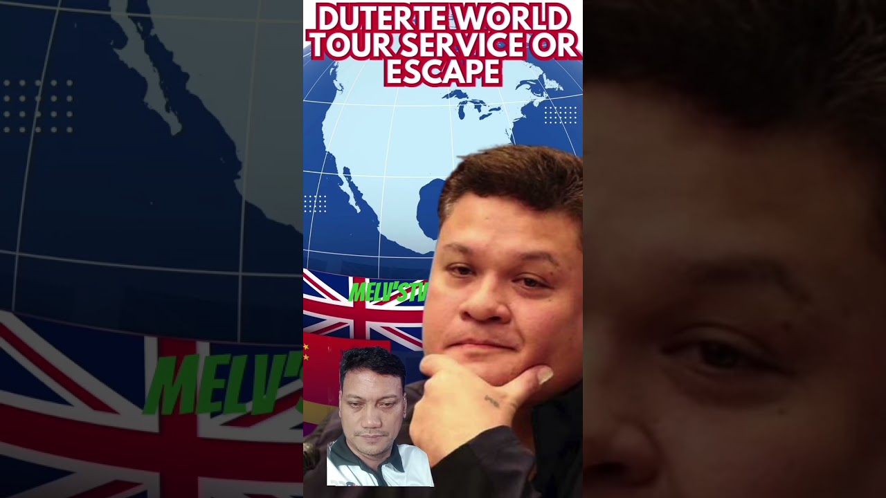 Duterte world tour or escape criticism anti Duterte 