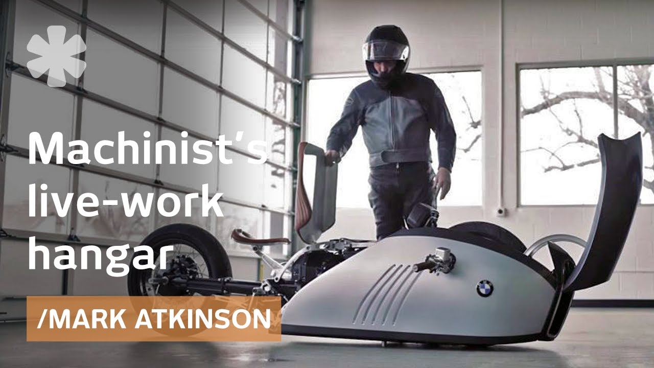 Moved into airplane hangar. Now fabricates whimsical vehicles