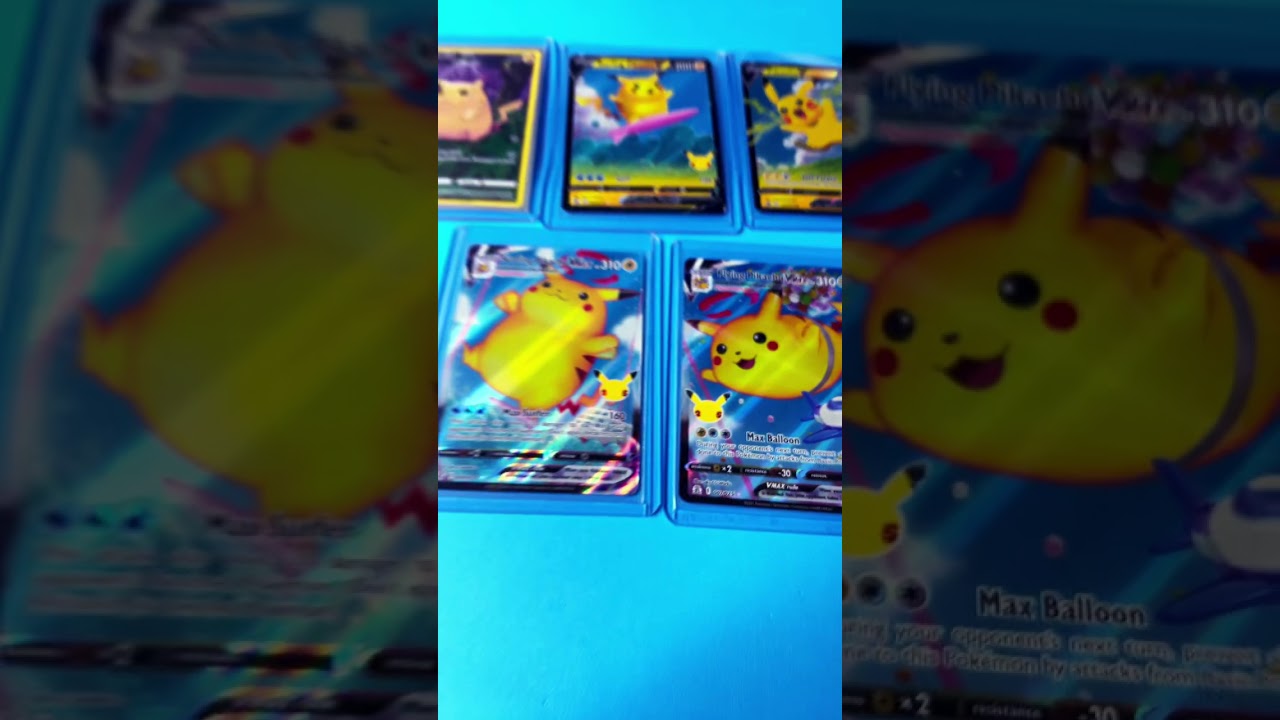 Are these all the Celebrations Pikachu&rsquo;s?