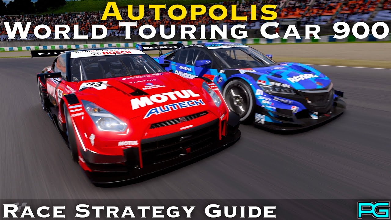 Gran Turismo 7 - World Touring Car 900 - Autopolis Race & Strategy Guide - UPDATED 1.52