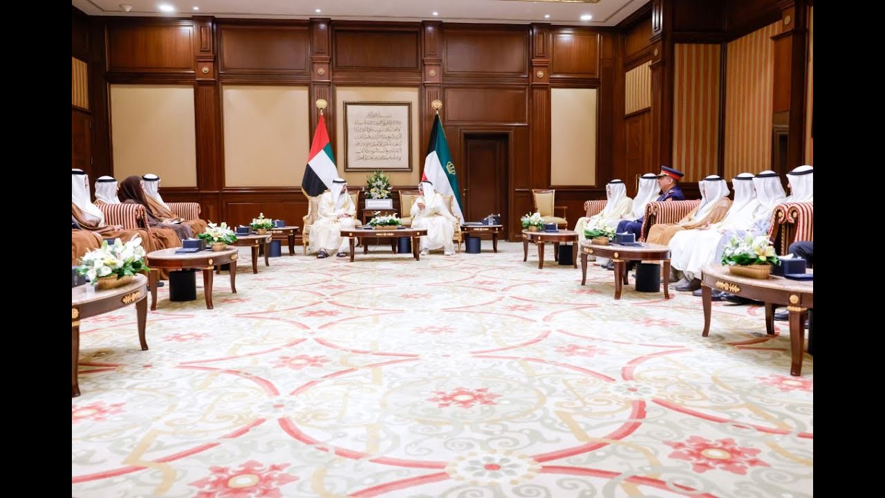زيارة حمدان بن محمد إلى دولة الكويت الشقيقة