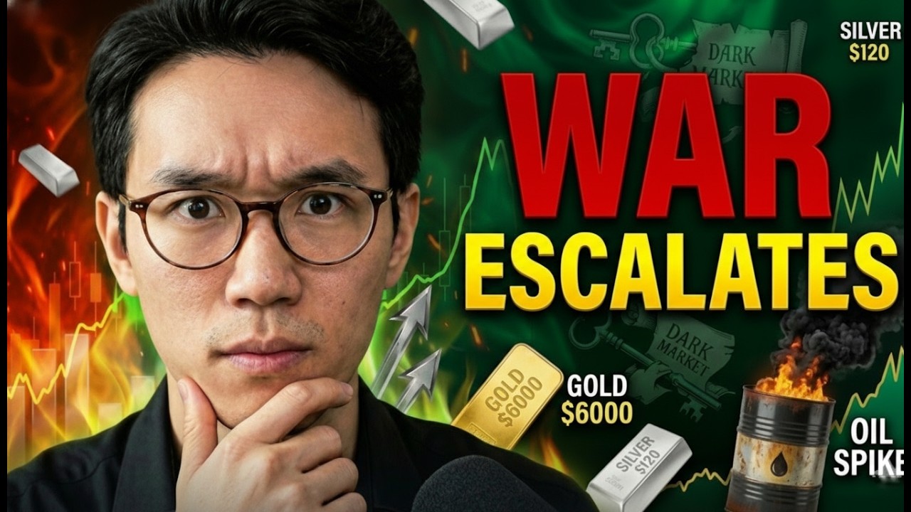 Iran War Intensifies: Silver $120, Gold $6000 Dark Market, Oil Spike
