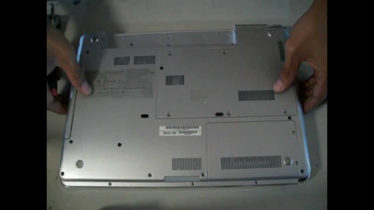 Sony VAIO VGN-CR Removing/Replacing Keyboard Unit